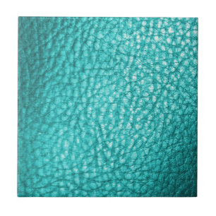 Faux Ocean Clear Blue Leather Tile- Design Solid Kakelplatta