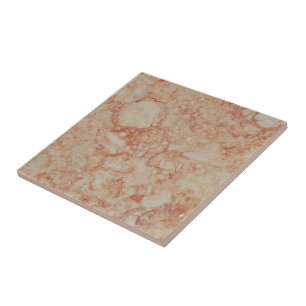 Faux Orange Ivory White Marble Stone Ceramic Tile Kakelplatta