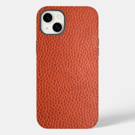 Faux Orange Leather. Personlig iphone case