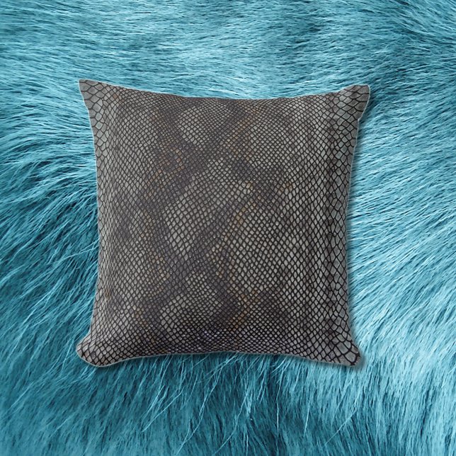 Faux Python Snakeskin, direkt detaljerat Kudde (Skapare uppladdad)