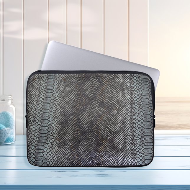 Faux Python Snakeskin, direkt detaljerat Laptop Fodral (Skapare uppladdad)