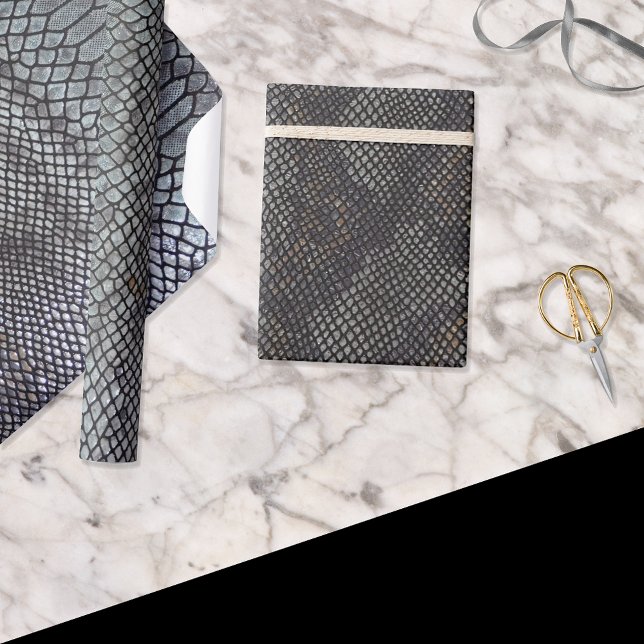 Faux Python Snakeskin, direkt detaljerat Presentpapper (Skapare uppladdad)