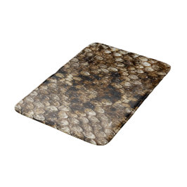 Faux Rattlesnake Snake Skin Bathroom Mat Badrumsmatta