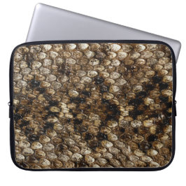 Faux Rattlesnake Snakeskin Laptop Fodral