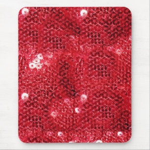 Faux Red Sequin Mönster Image Musmatta