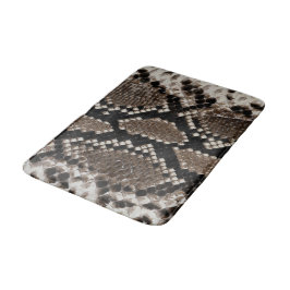 Faux Reticulon Python Bathroom Mat Badrumsmatta