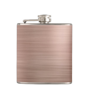 Faux Ro Guld Brushed Metallic Fickplunta