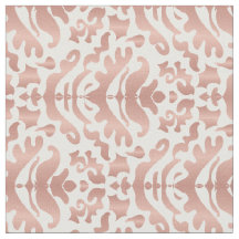 Faux Ro Guld Damask Pattern