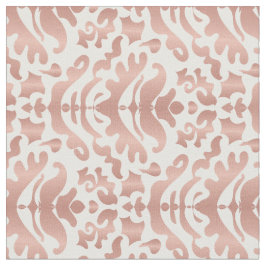 Faux Ro Guld Damask Pattern Tyg