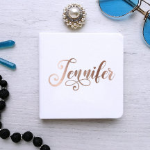 Faux Ro Guld Ombre Foil Decorative Jennifer
