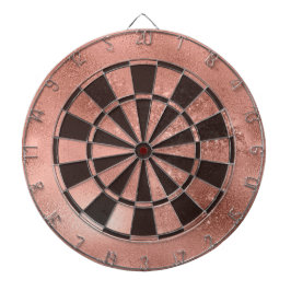 Faux rosa Glitter och folier Darttavla