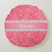 Faux Rosa Sequins and Diamonds