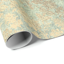 Faux Royal Guld Blommigt Powder Blommigt Parly Min