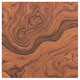 Faux Rustic Walnut Pattern  Tyg