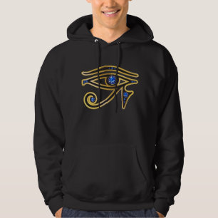 Faux-Safir öga av Ramanar Hooded tröja Sweatshirt