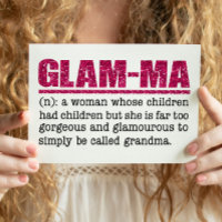 Faux Shock rosa Glitter Glam-Morsa