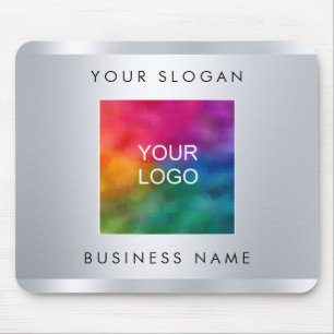 Faux Silver Metallic Search Add Your Business Logo Musmatta