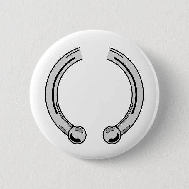 Faux Silver Piecing Knapp (Framsida)