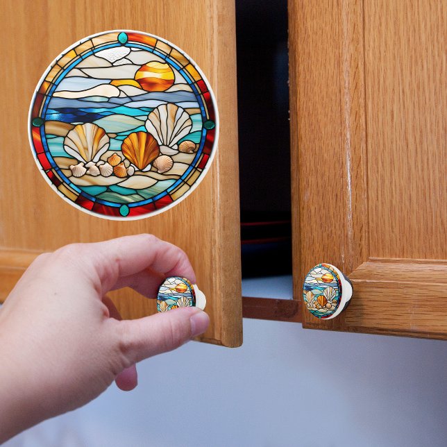 Faux-Snäckor med glasskikt Knopp (Skapare uppladdad)