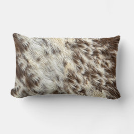 Faux Spoted Horse / Cow Hide / Animal Päls Image Lumbarkudde