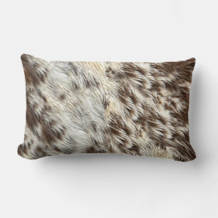 Faux Spoted Horse / Cow Hide / Animal Päls Image Lumbarkudde