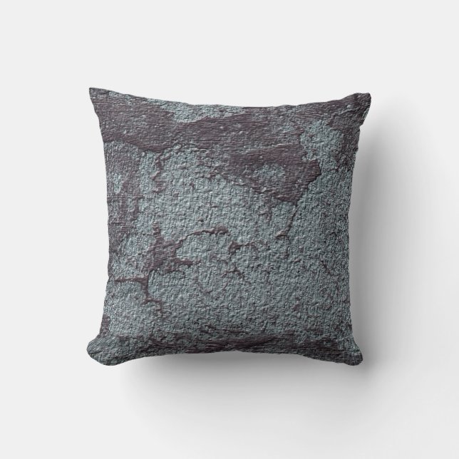 Faux Stone Textured Industrial Stil Kudde (Framsida)