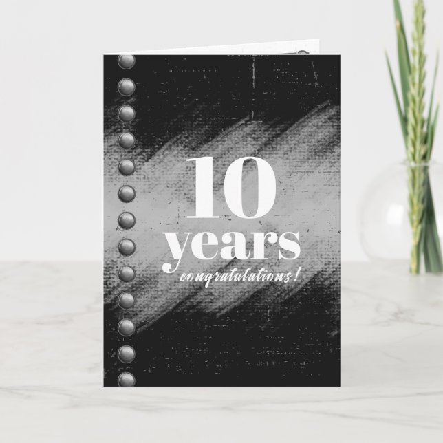 Faux studs universalfödelseattest för anställda kort (Framsida)