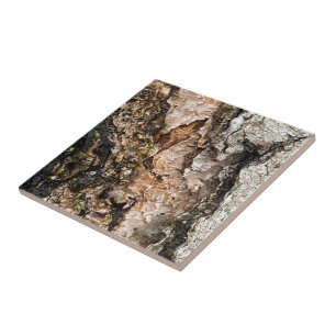 Faux Träd Bark Struktur Kakelplatta