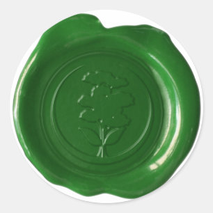 Faux Vax Seal - HIM Anpassningsbar Runt Klistermärke