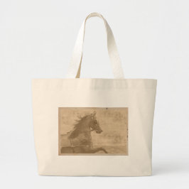Faux Vintage Hackney Jumbo Tygkasse