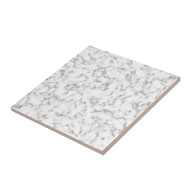 Faux White Mönster Marble Stone Ceramic Tile Kakelplatta (Sidan)