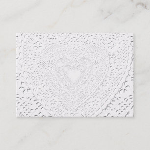 Faux White Snöre Fabric Background Visitkort
