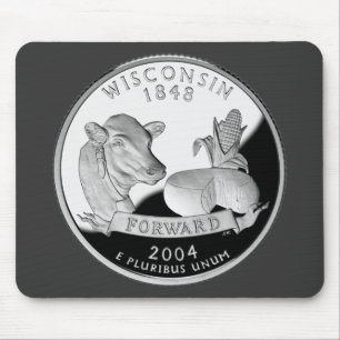 Faux Wisconsin State Quarter Cow Cheese Maj Farm Musmatta