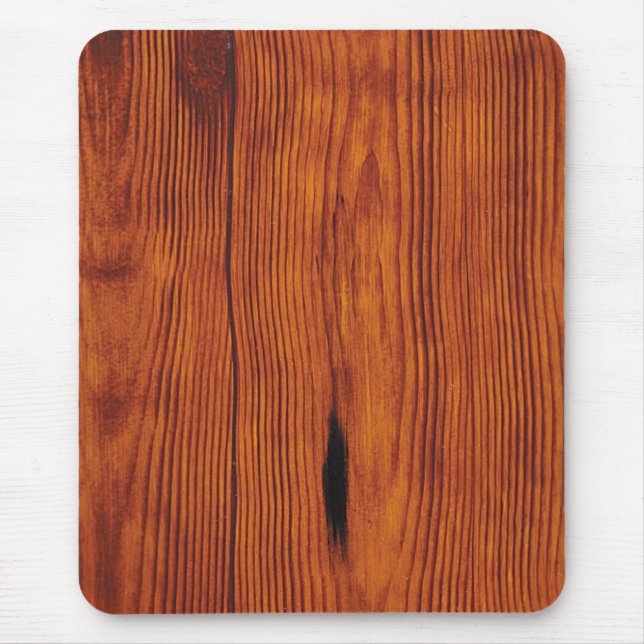 faux Wood Grain Mousepad Musmatta (Framsidan)