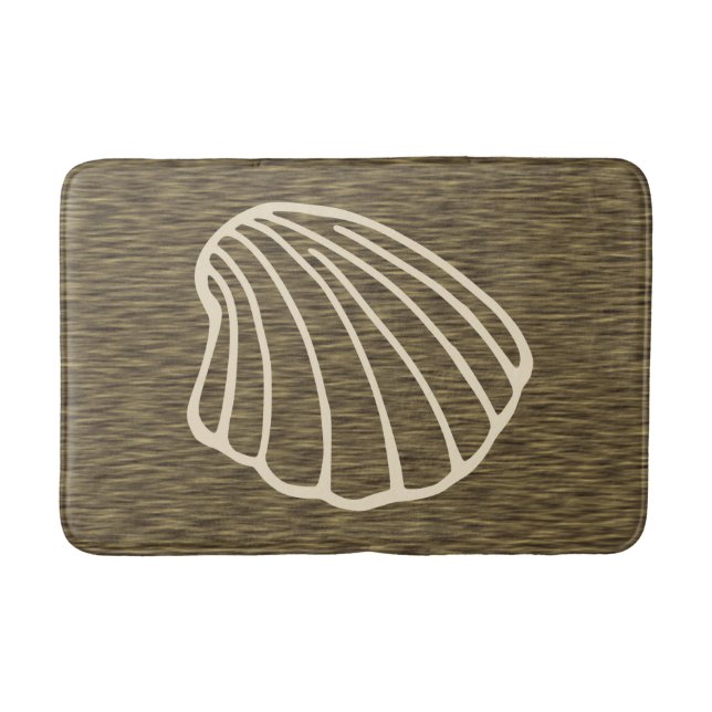 Faux Wood Summer Beach Mat Matta (Framsidan)