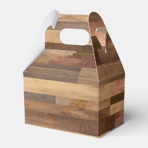 Faux Wooden Plank Timber Design Gable Presentaskar
