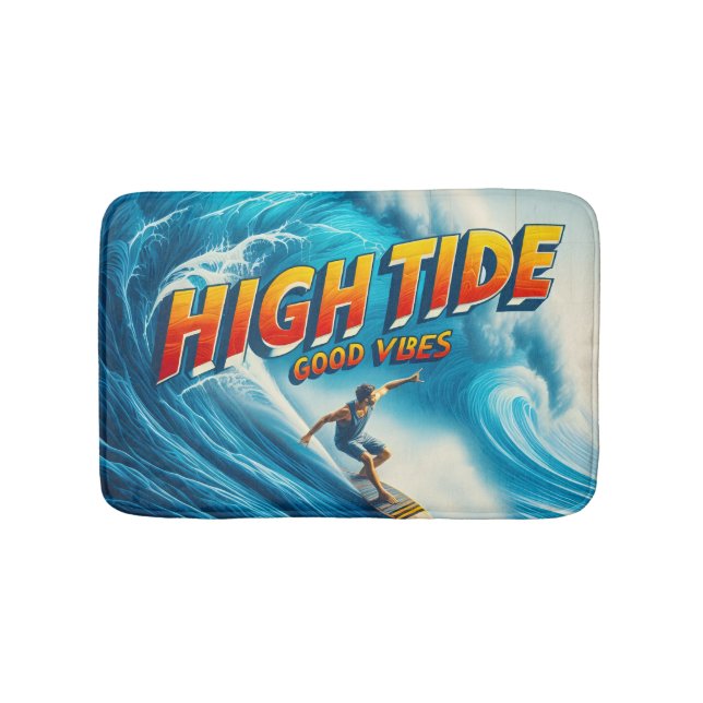 Faux Wrapped Canvas Print Badrumsmatta (Framsidan)