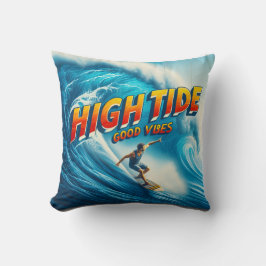 Faux Wrapped Canvas Print Kudde