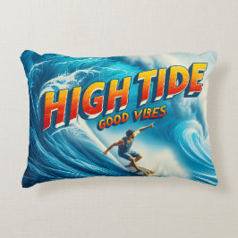 Faux Wrapped Canvas Print Prydnadskudde