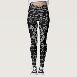 FauxAssuit (diamanten centrerar), magdans Leggings