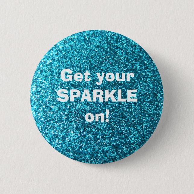 Fauxblåttglitter Knapp (Framsida)