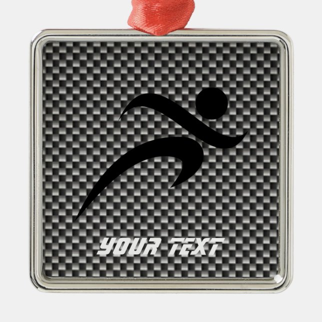 Fauxkolfiber; Spring Julgransprydnad Metall (Framsidan)