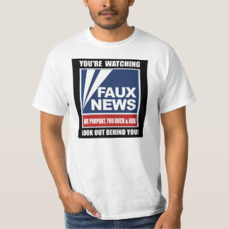 FAUXnyheterna… Look ut! Tee Shirt