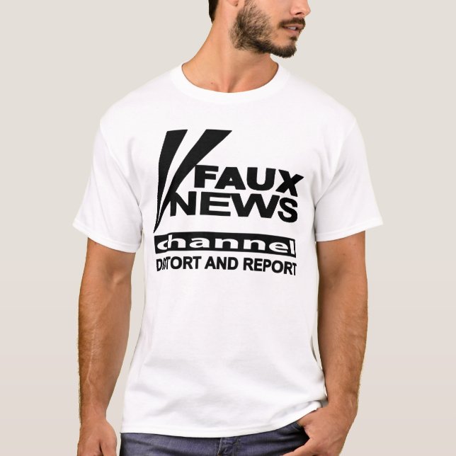 Fauxnyheterna Tee (Framsida)