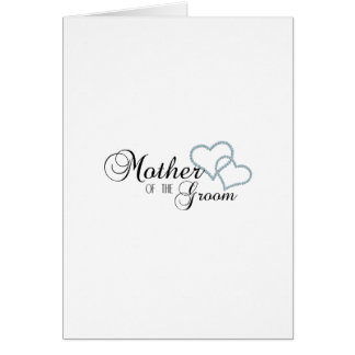 FauxShowmor av brudgummen Hälsningskort