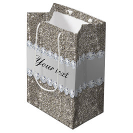 FauxsilverSequins och diamanter