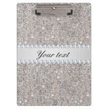 FauxsilverSequins och diamanter