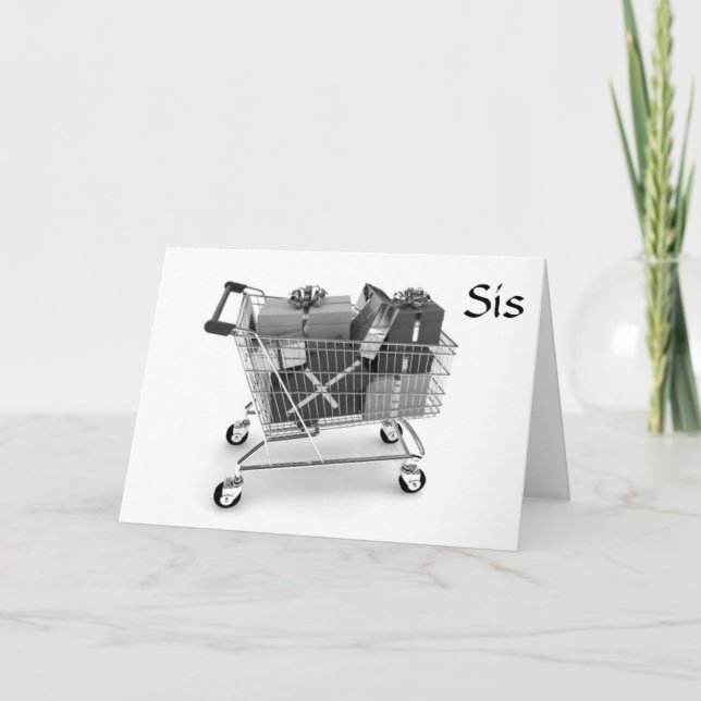 FAV SHOPPING PARTNER SYRRAN BIRTHDAG KORT (Framsida)
