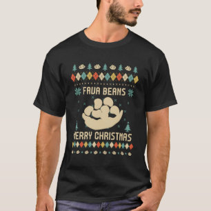 Fava-bönor, udda, mjuka, Vintage Retro för CH T Shirt