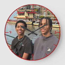 "Fave People'o'Clock"-musklocka Stor Klocka